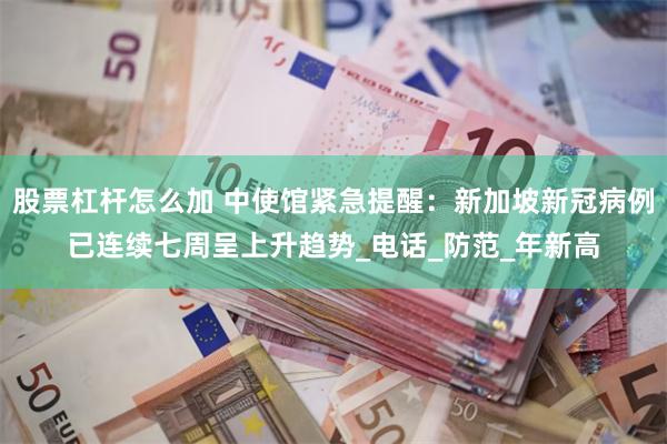 股票杠杆怎么加 中使馆紧急提醒：新加坡新冠病例已连续七周呈上升趋势_电话_防范_年新高