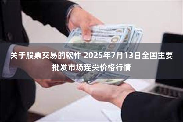 关于股票交易的软件 2025年7月13日全国主要批发市场连尖价格行情