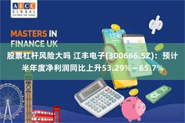 股票杠杆风险大吗 江丰电子(300666.SZ)：预计半年度净利润同比上升53.29%～65.7%
