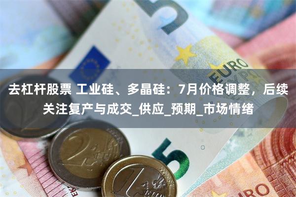 去杠杆股票 工业硅、多晶硅：7月价格调整，后续关注复产与成交_供应_预期_市场情绪